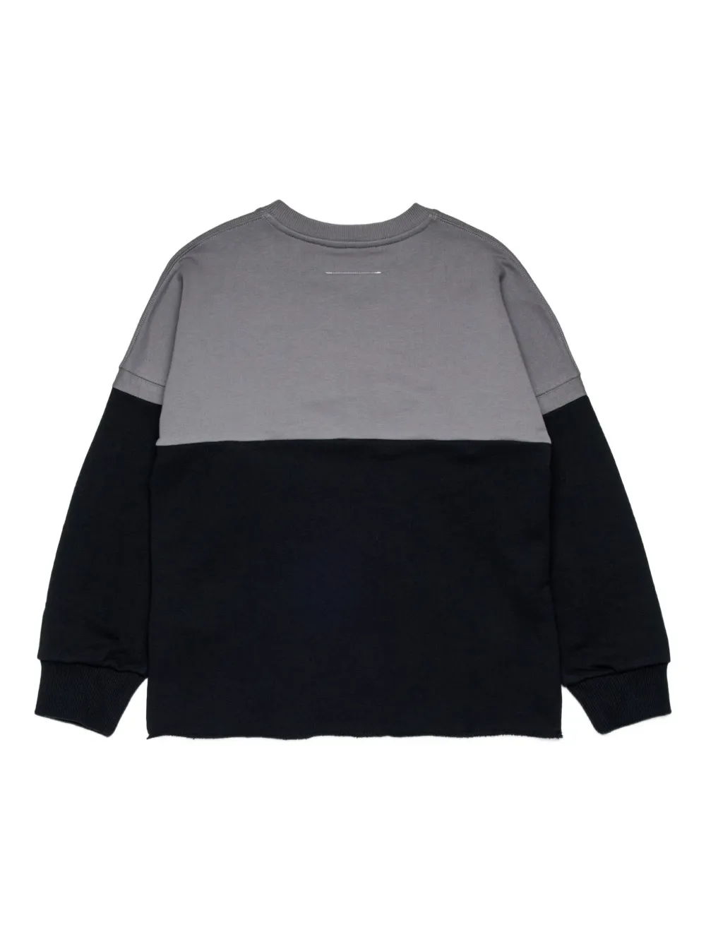 MM6 Maison Margiela Kids Sweater met logoprint Grijs