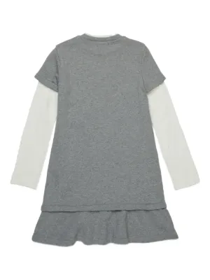 【国内発関税無】 MARNI マルニ キッズ レイヤードワンピース Marni Kids キッズ ワンピース&ドレス通販 - FARFETCH