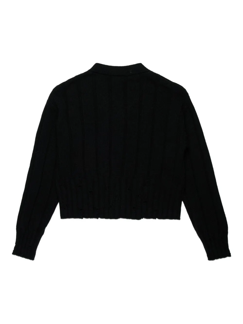 Marni Kids Vest met geborduurd logo Zwart