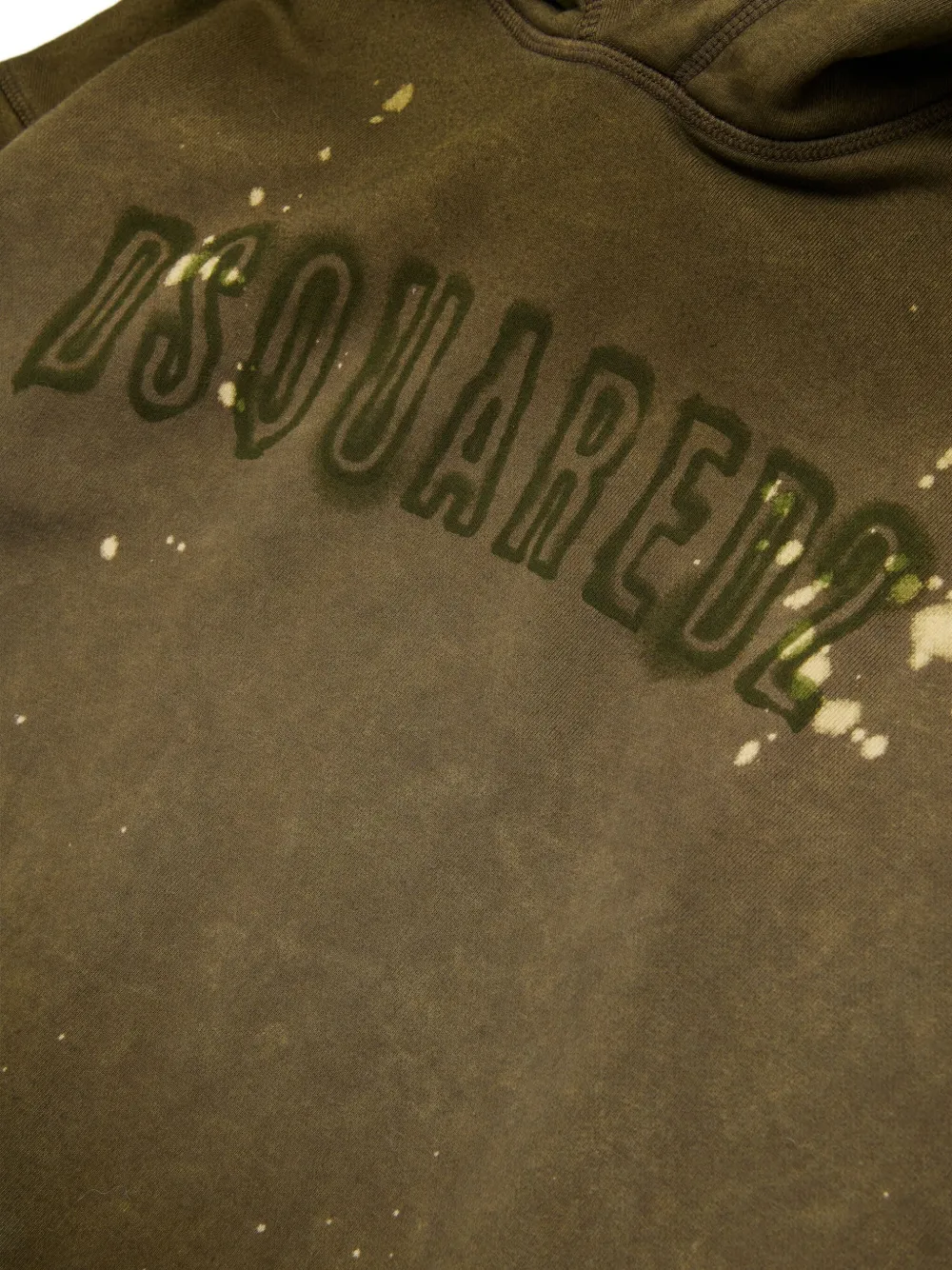 DSQUARED2 KIDS Katoenen hoodie Groen