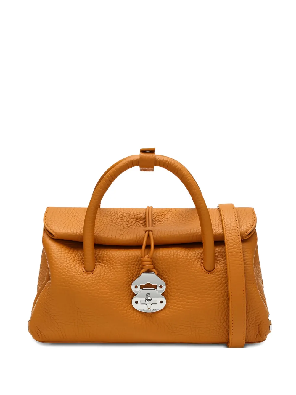 Zanellato Borsa tote Dotta piccola in pelle - Arancione