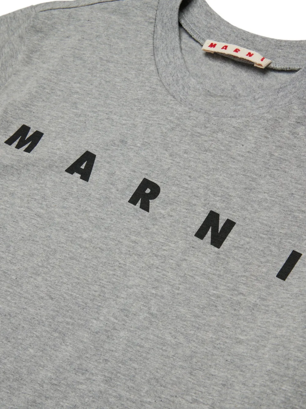 Marni Kids Katoenen T-shirt Grijs