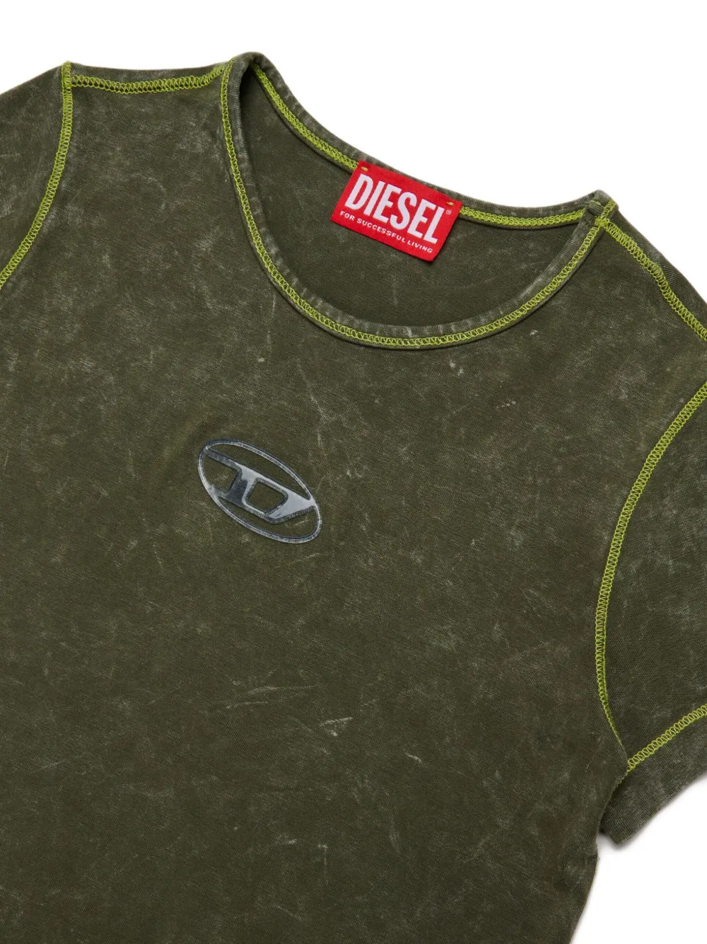 Diesel Kids Tippy T-shirt Groen