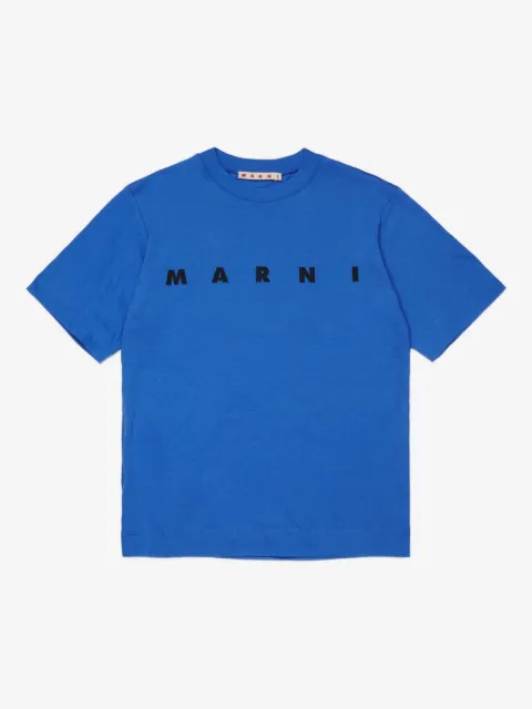 Marni Kids T-shirt med logotryk