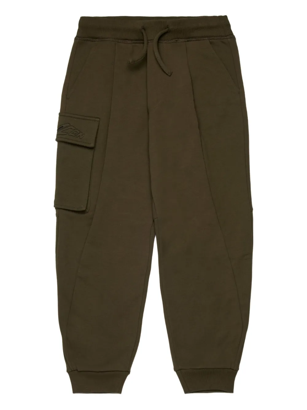 DSQUARED2 KIDS Katoenen trainingsbroek Groen