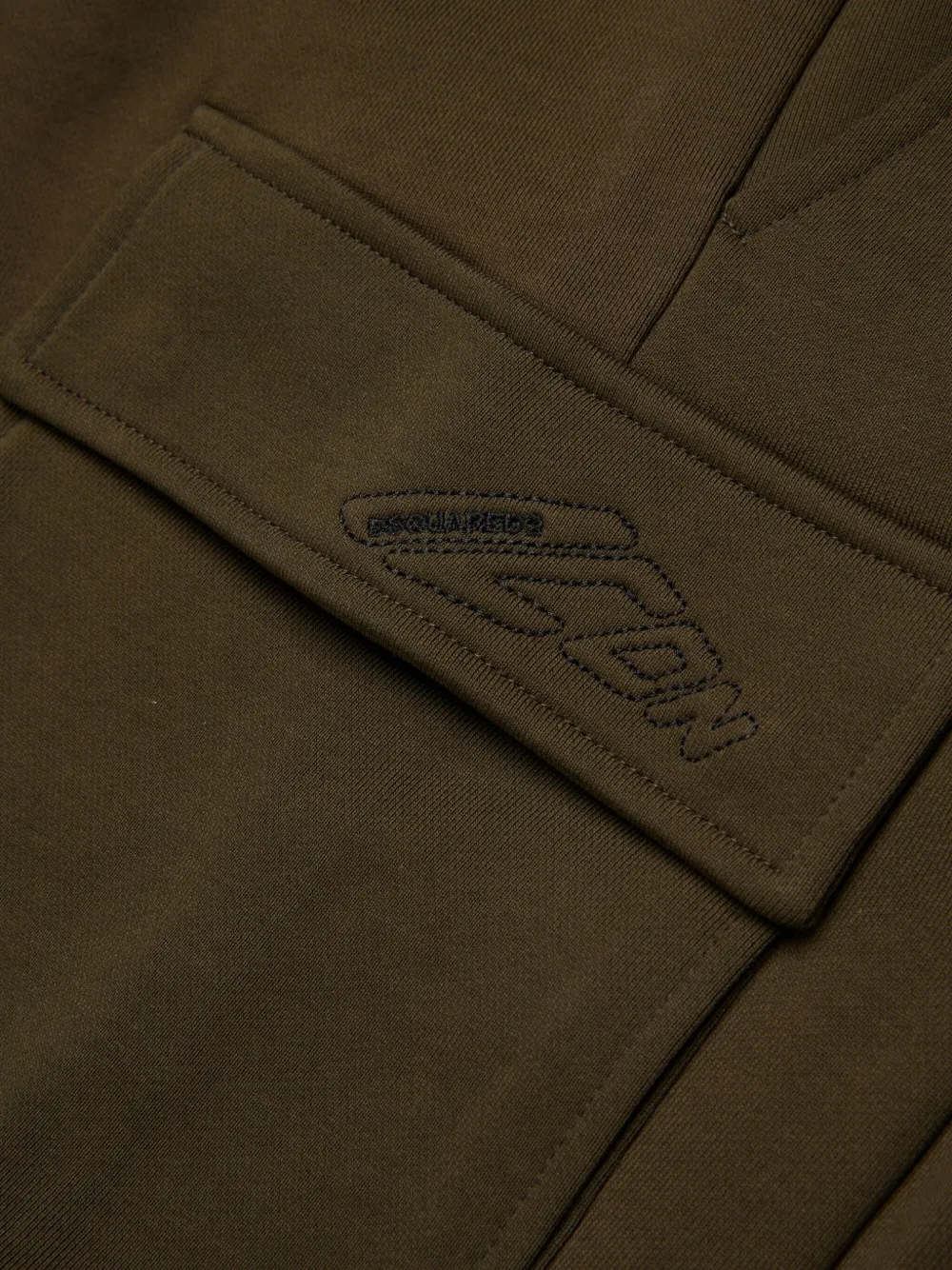 DSQUARED2 KIDS Katoenen trainingsbroek Groen