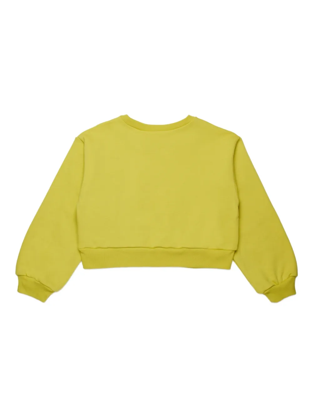 Marni Kids Katoenen sweater met logoprint Groen