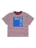 MAX&Co. Kids logo-print T-shirt - Purple