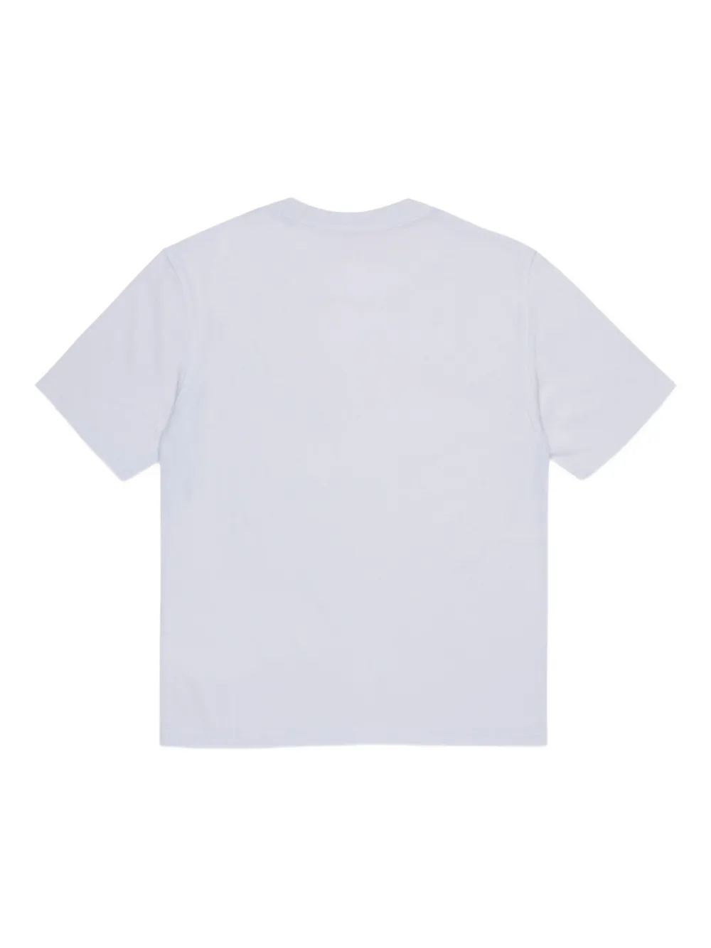 Diesel Kids Oval D T-shirt Wit