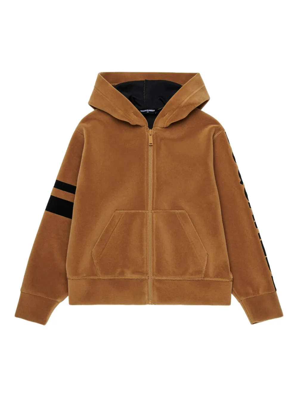 DSQUARED2 KIDS Jersey hoodie Bruin