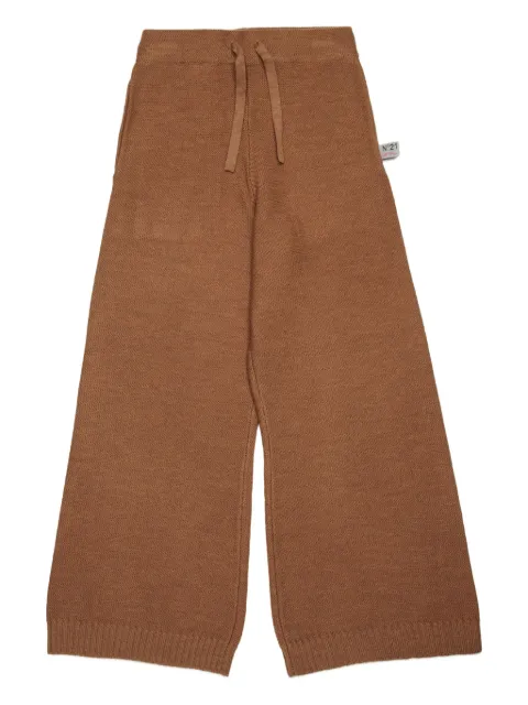 Nº21 Kids wool-blend trousers