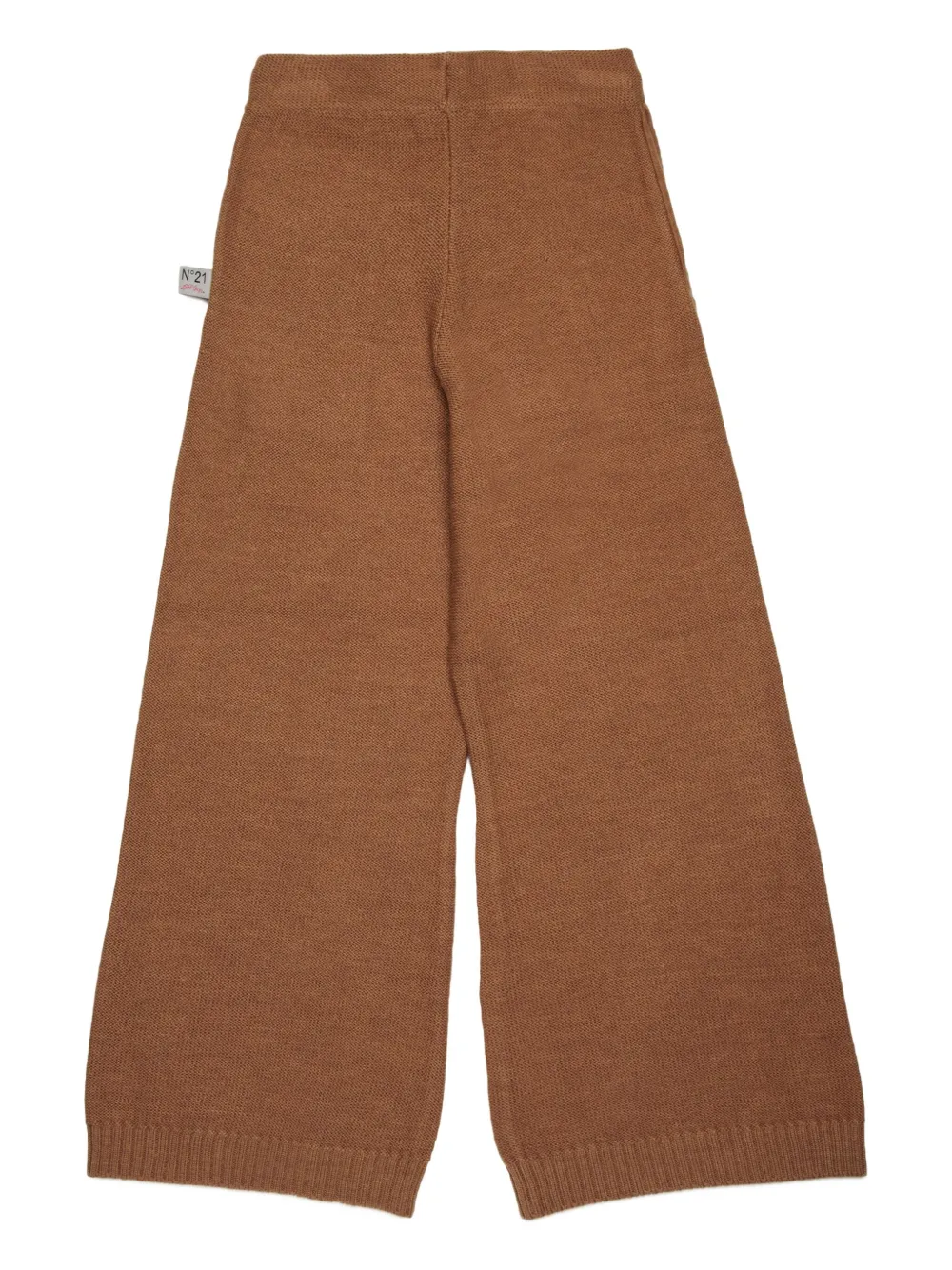 N°21 Wool-blend Trousers In Brown
