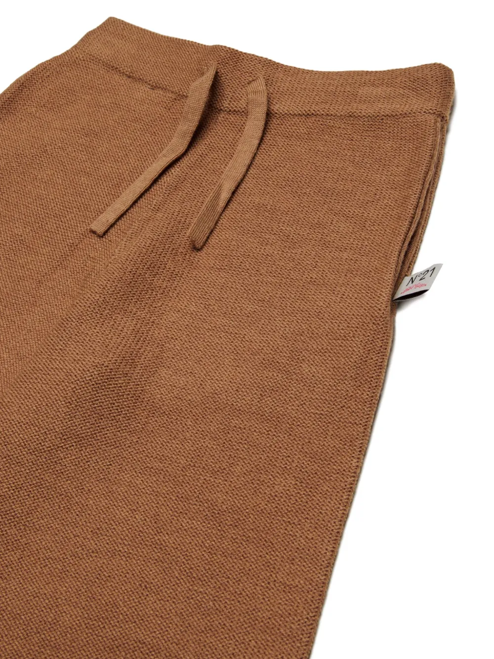 N°21 Wool-blend Trousers In Brown
