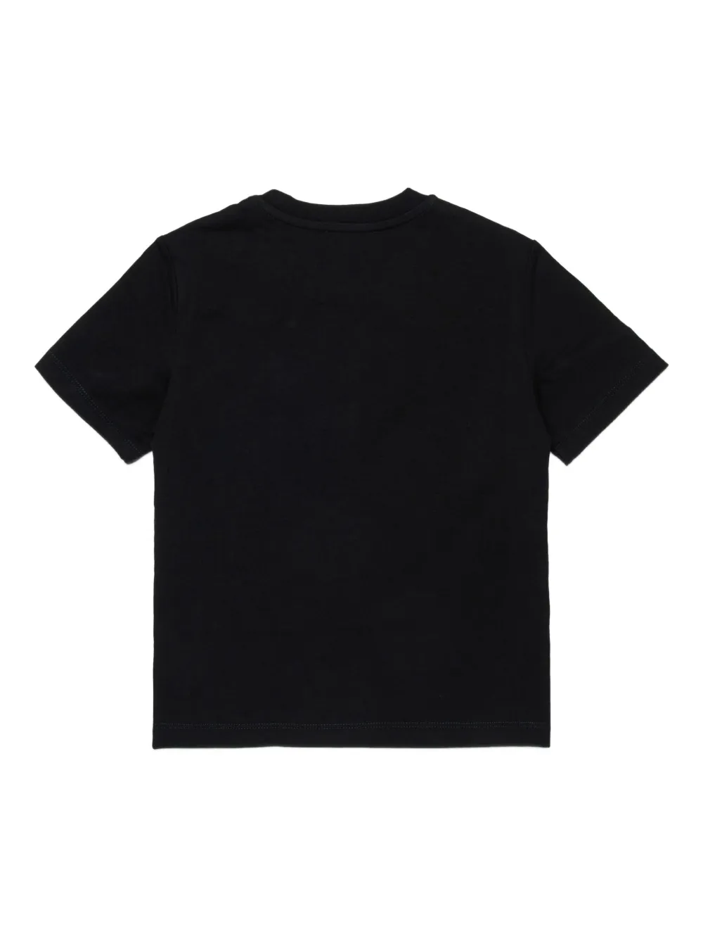 Diesel Kids Tiprid heart-print T-shirt Zwart