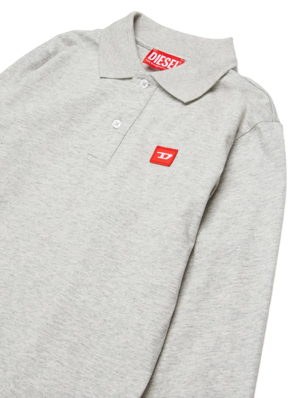 Diesel Kids Takao poloshirt Grijs