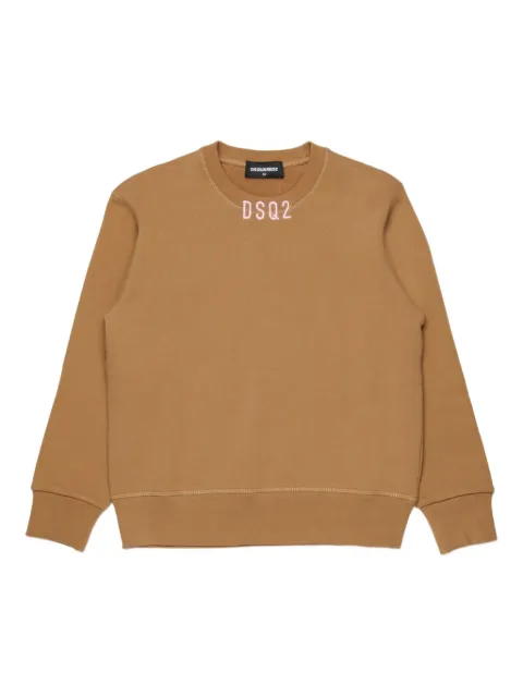DSQUARED2 KIDS embroidered-logo sweatshirt