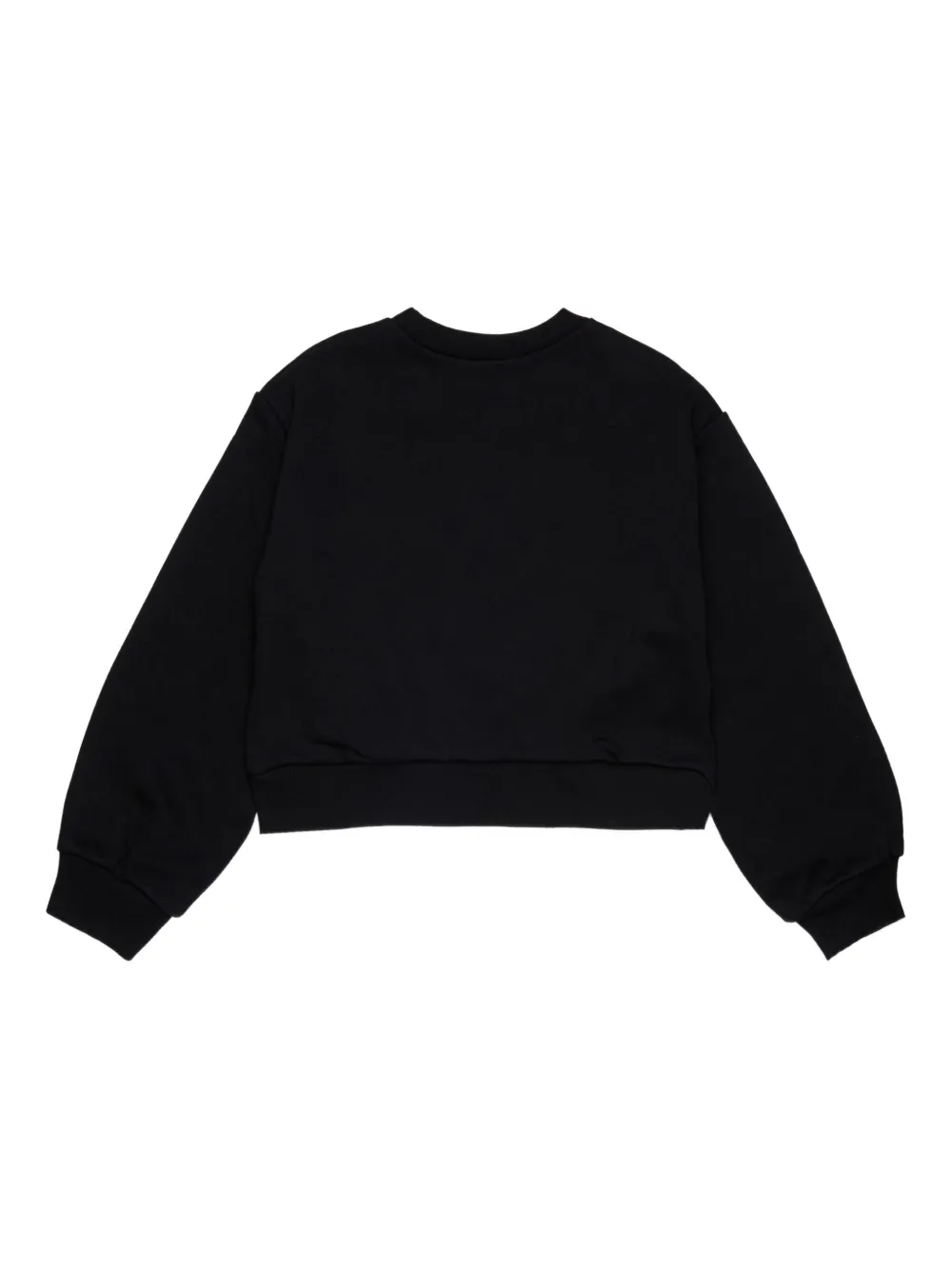 Marni Kids logo-embellished sweatshirt Zwart