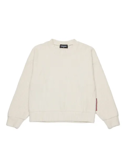 DSQUARED2 KIDS ribbed-knit jumper