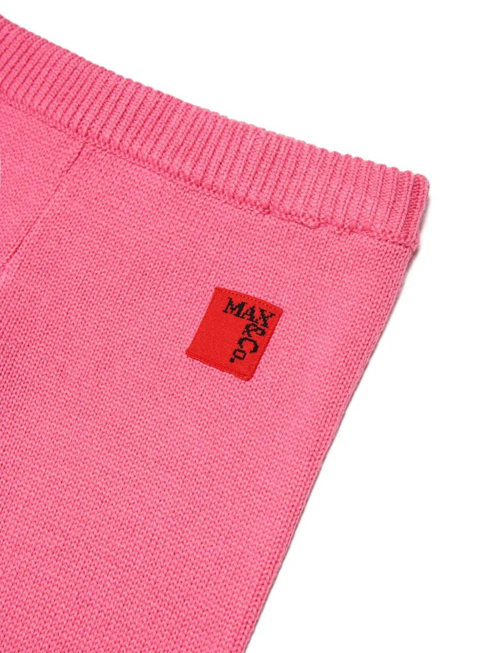 MAX&Co. Kids Broek met wijde pijpen Roze