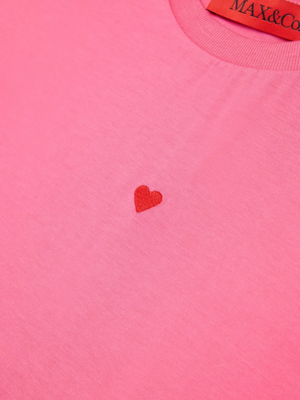 MAX&Co. Kids Katoenen T-shirt Roze