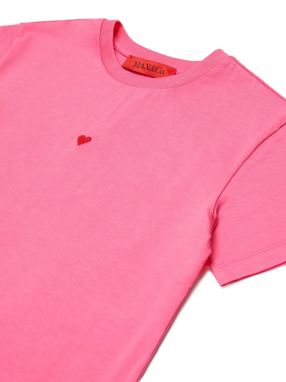 MAX&Co. Kids Katoenen T-shirt Roze