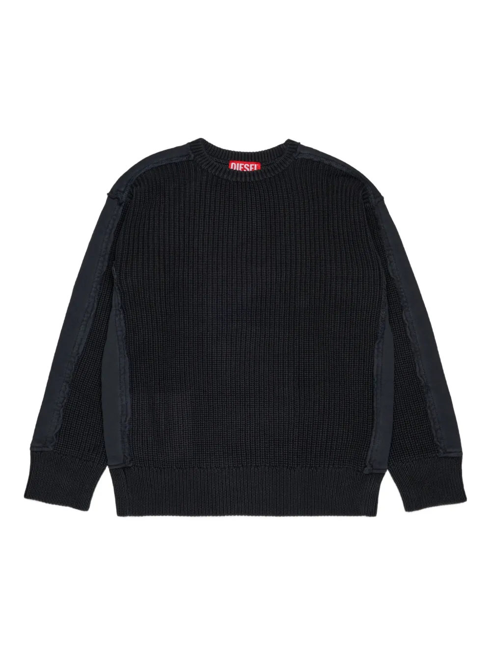 Diesel Kids logo-print sweater | Black | Image 1