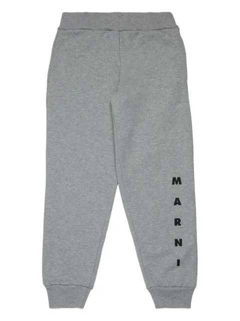 Marni Kids logo-detail sweatpants