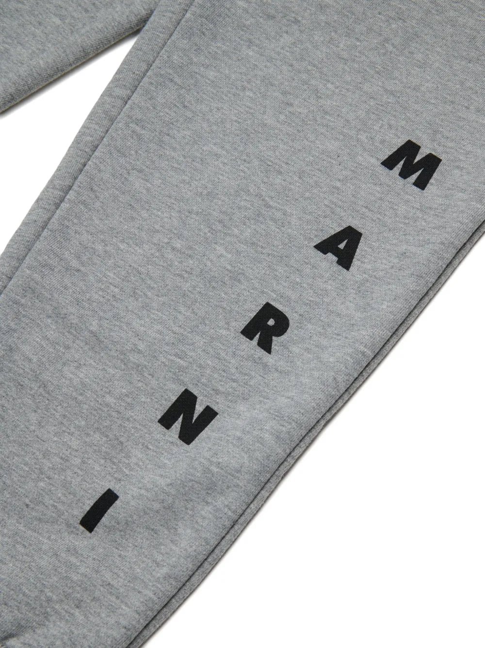 Marni Kids logo-detail sweatpants Grijs