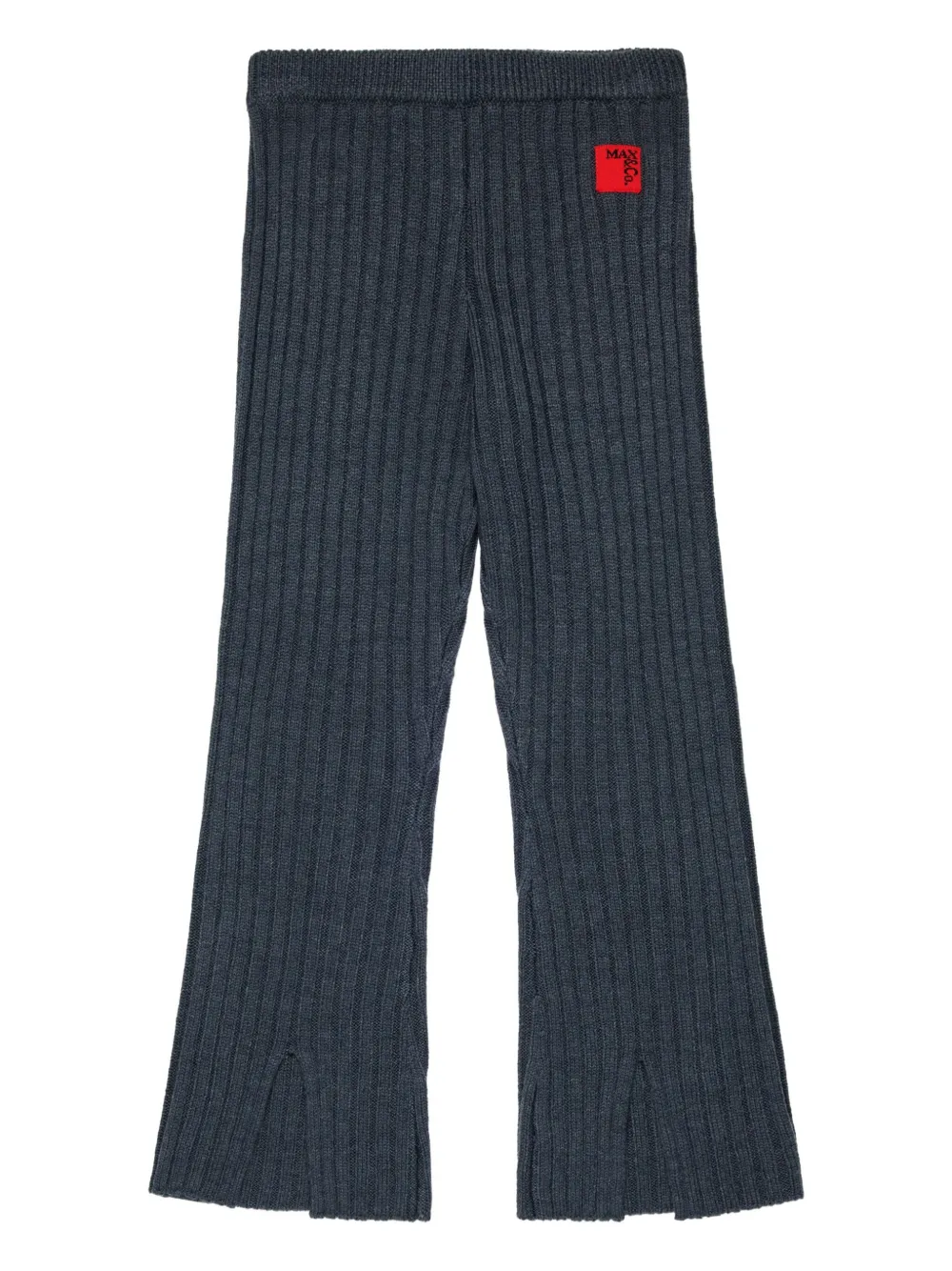 MAX & Co. Kids リブニット パンツ - ブルー MAX & Co. Kids リブニット パンツ - ブルー