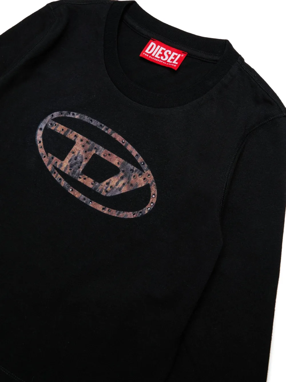 Diesel Kids Tdolsy sweater Zwart