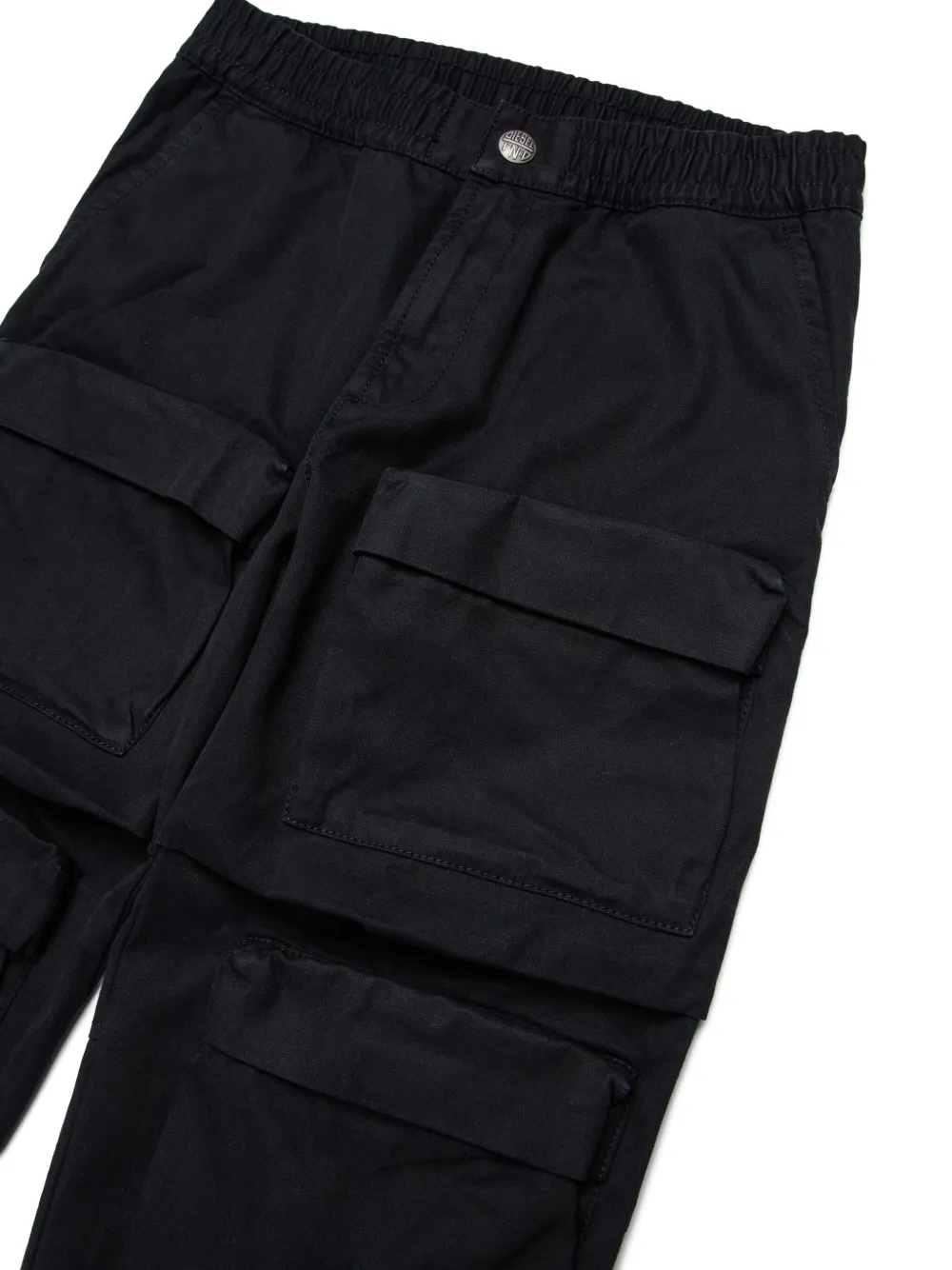 Diesel Kids Katoenen broek Zwart