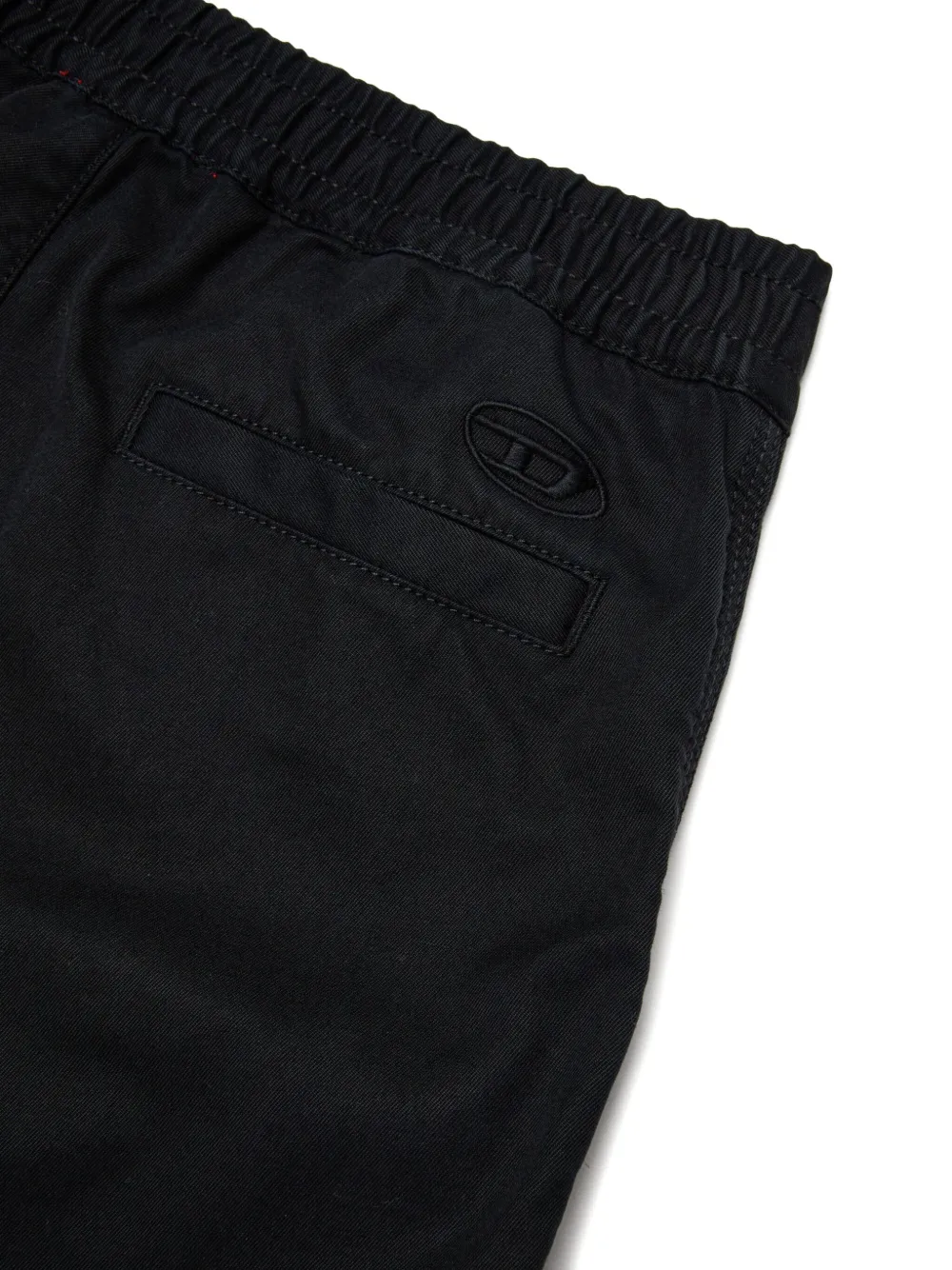 Diesel Kids Katoenen broek Zwart