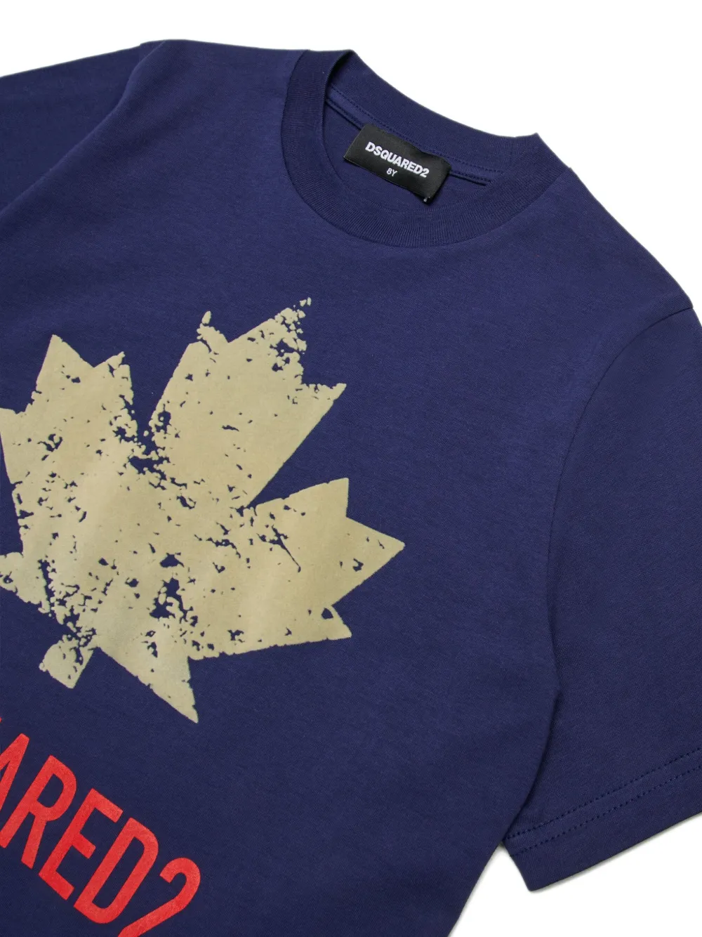 DSQUARED2 KIDS Katoenen T-shirt Blauw