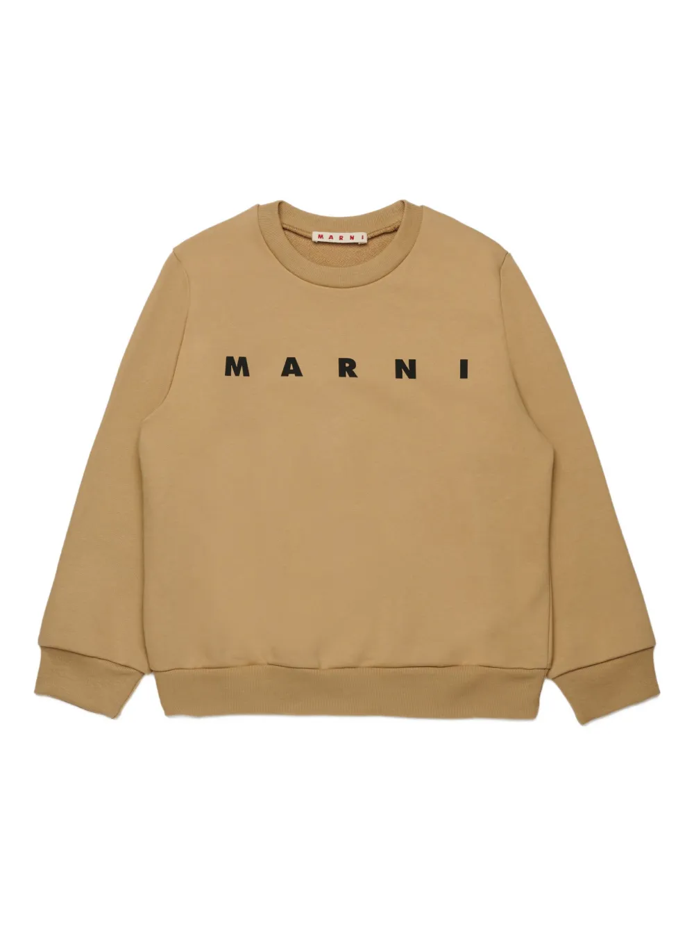 Marni Kids Sweater van katoen Beige