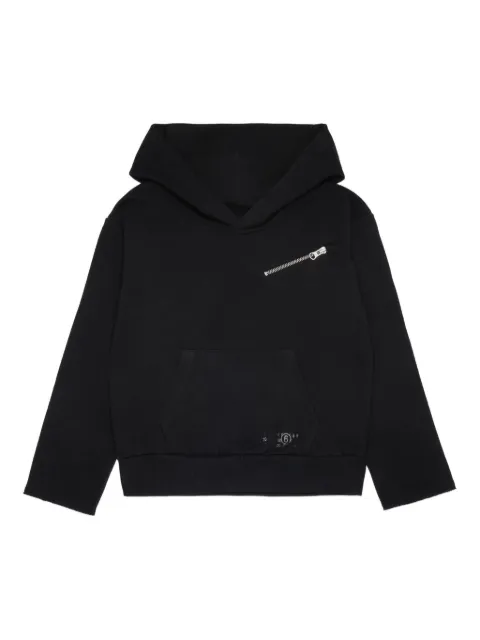 MM6 Maison Margiela Kids zip-pocket hoodie
