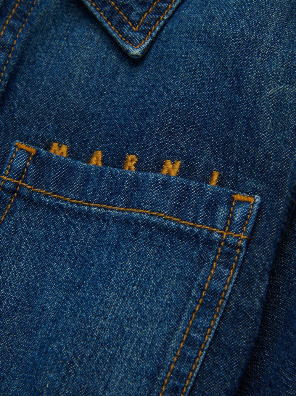 Marni Kids Katoenen shirt Blauw