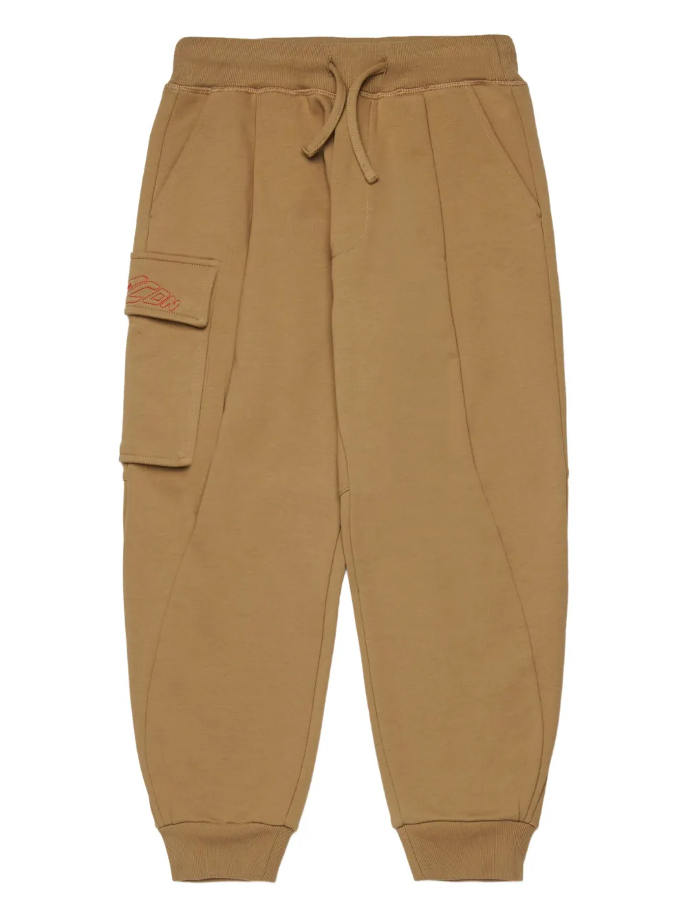 DSQUARED2 KIDS Katoenen trainingsbroek Beige