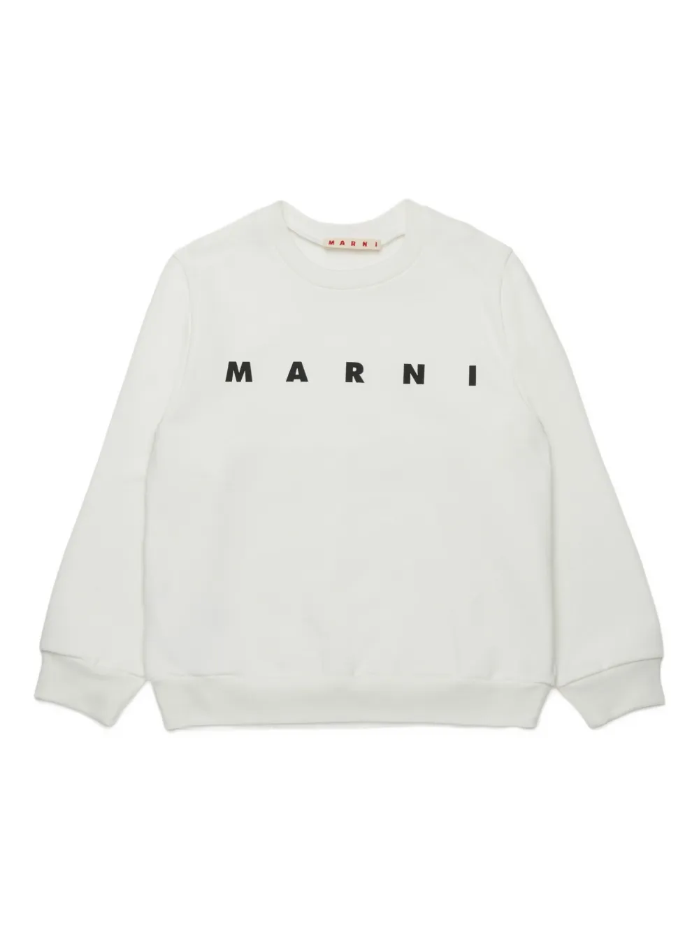 Marni Kids Sweater van katoen Wit