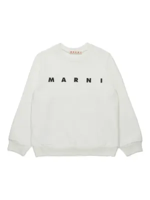 Moncler Enfant ロゴ スウェットシャツ | ホワイト | FARFETCH JP