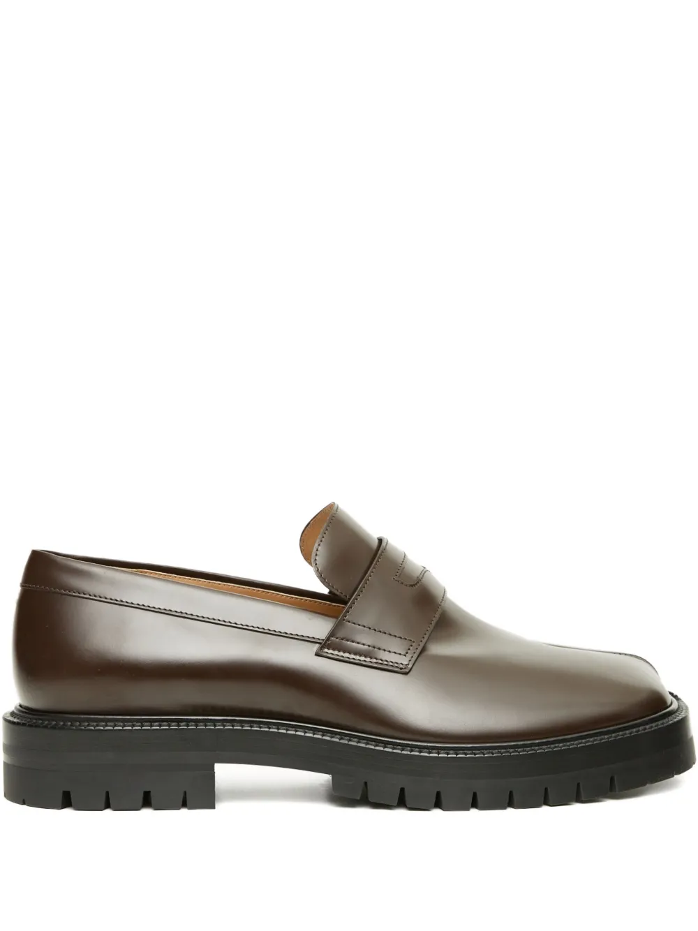 Maison Margiela Tabi County loafers Brown