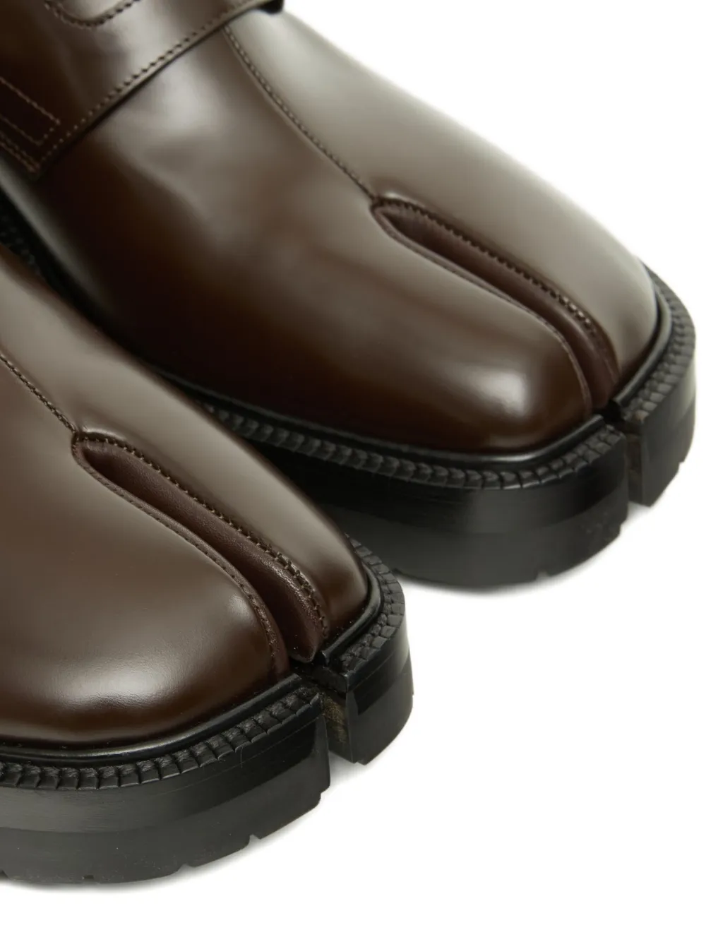 Maison Margiela Tabi County loafers Brown
