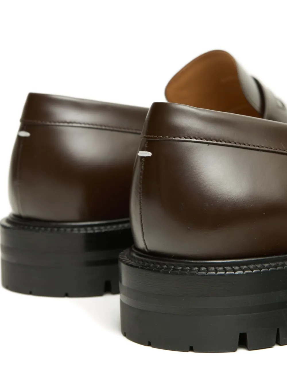 Maison Margiela Tabi County loafers Brown