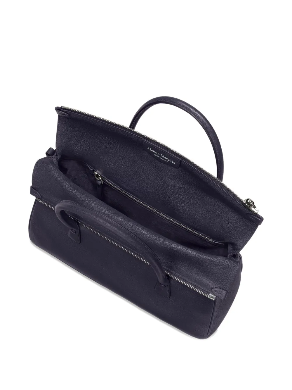 Maison Margiela Medium 5ac East West Fold-over Tote Bag In Black