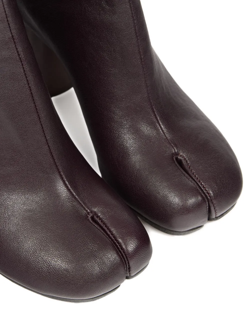 Maison Margiela 80mm Tabi ankle boots Brown