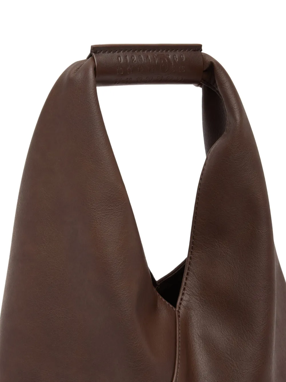 MM6 Maison Margiela Japanese kleine shopper Bruin