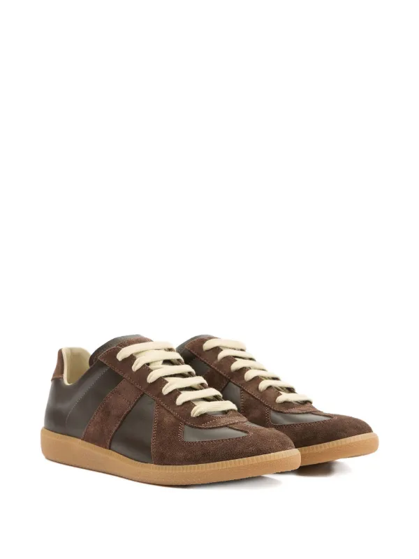 Maison Margiela Replica Sneakers | Brown | FARFETCH CA