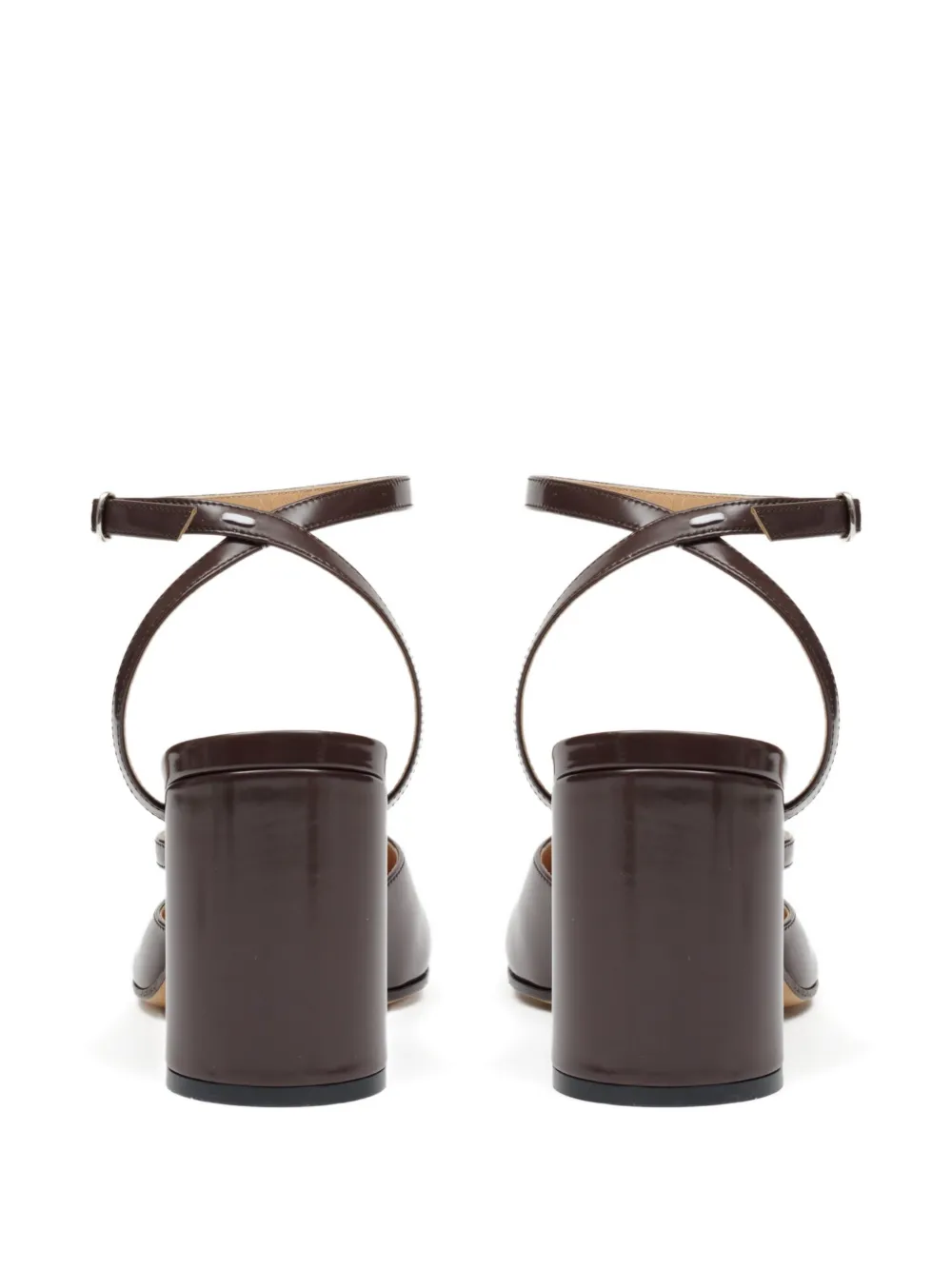 Maison Margiela 80mm Tabi pumps Brown