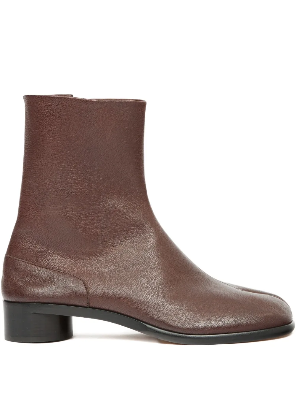 Maison Margiela Tabi Ankle Boots In Brown