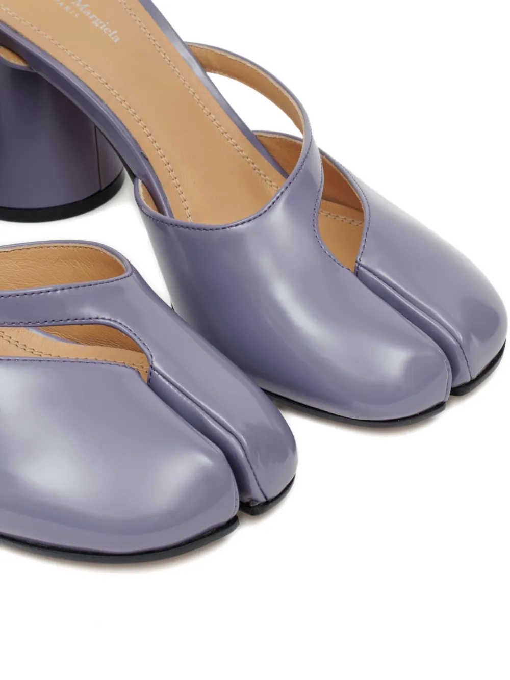 Maison Margiela 80 mm Tabi pumps Paars