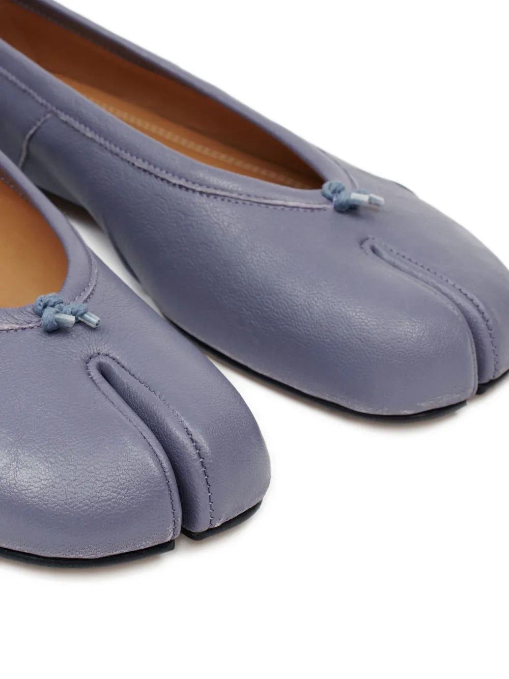 Maison Margiela Tabi ballet flats Purple